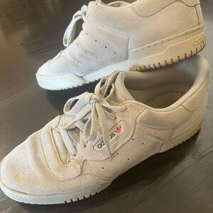 Adidas Yeezy Powerphase Calabasas Men's Size 10.5 Suede Sneakers